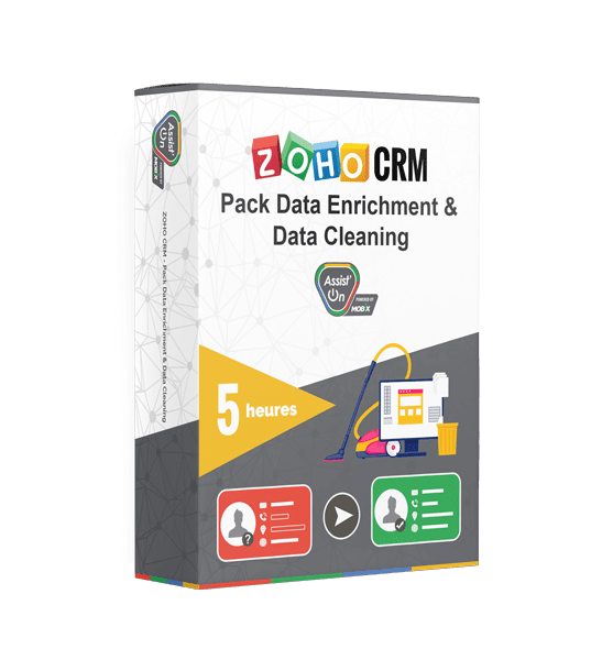ZOHO CRM - Pack Data Enrichment & Data Cleaning-10 heures